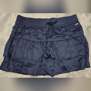 Victoria's Secret Navy Ruffle Skirt S NWT